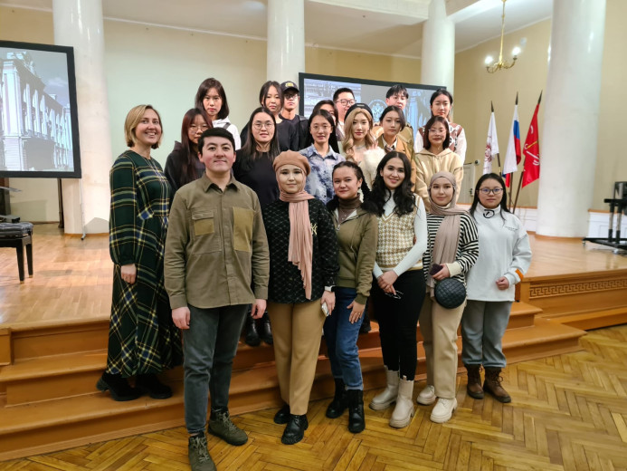 Встреча с народным артистом Н. С. Мартоном!