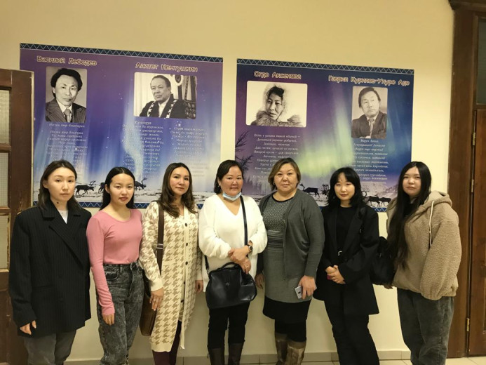 В период с 12 по 16 декабря 2022 года делегация института народов Севера посетила Республику Саха (Якутия) в рамках исследования по проекту «Ресурсы адаптации студентов ссузов – представителей КМНСС и ДВ РФ к новой социокультурной среде»
