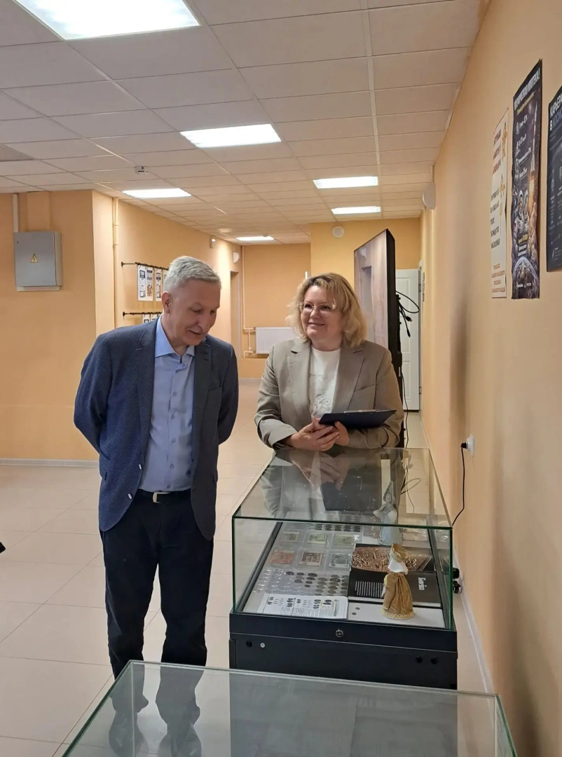 Рабочий визит ректора университета в институт экономики и управления