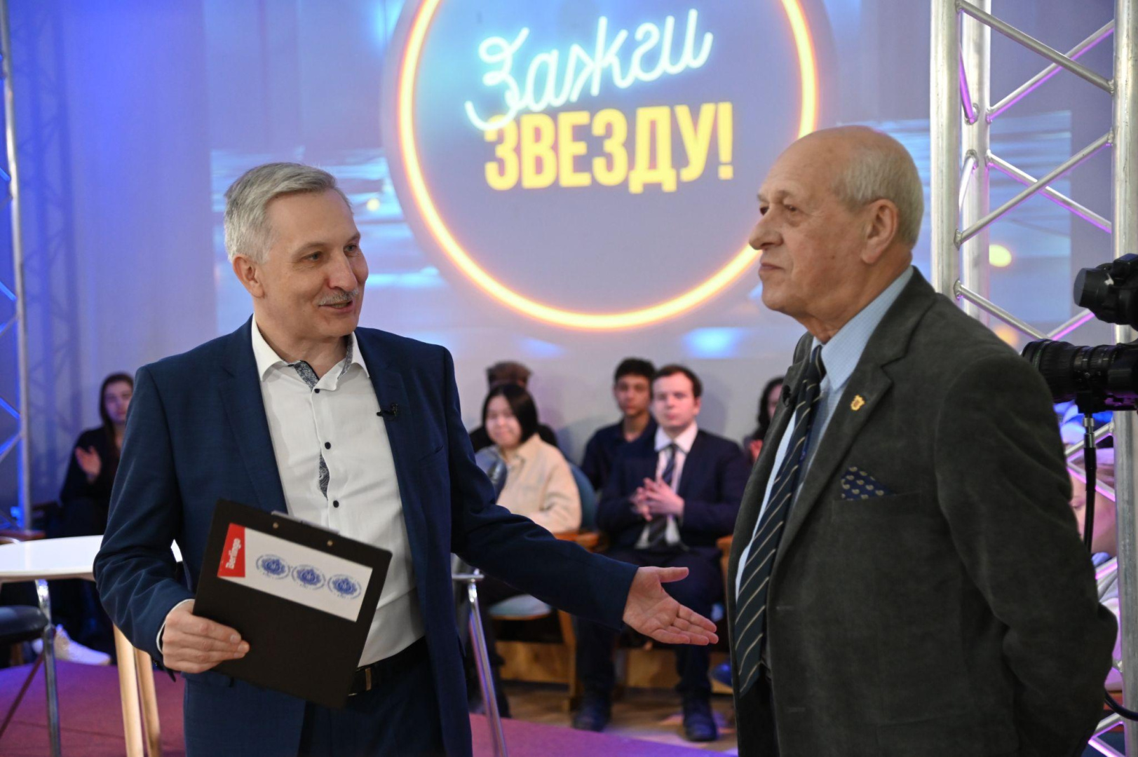 Состоялся очередной этап съёмки ток-шоу Герценовского университета «Зажги звезду!»