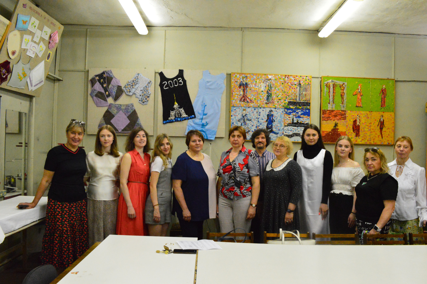 Торжественное открытие творческой мастерской «Дизайн одежды»