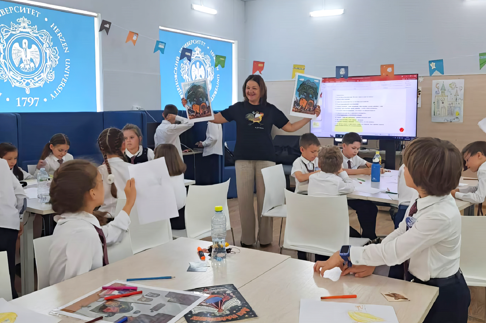 Открытый кампус РГПУ им. А. И. Герцена пополнится Детской читальней