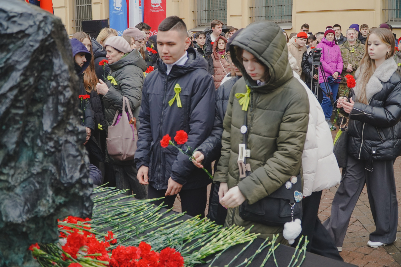 Герценовцы приняли участие в молодежной патриотической акции, посвящённой Дню полного освобождения Ленинграда от блокады