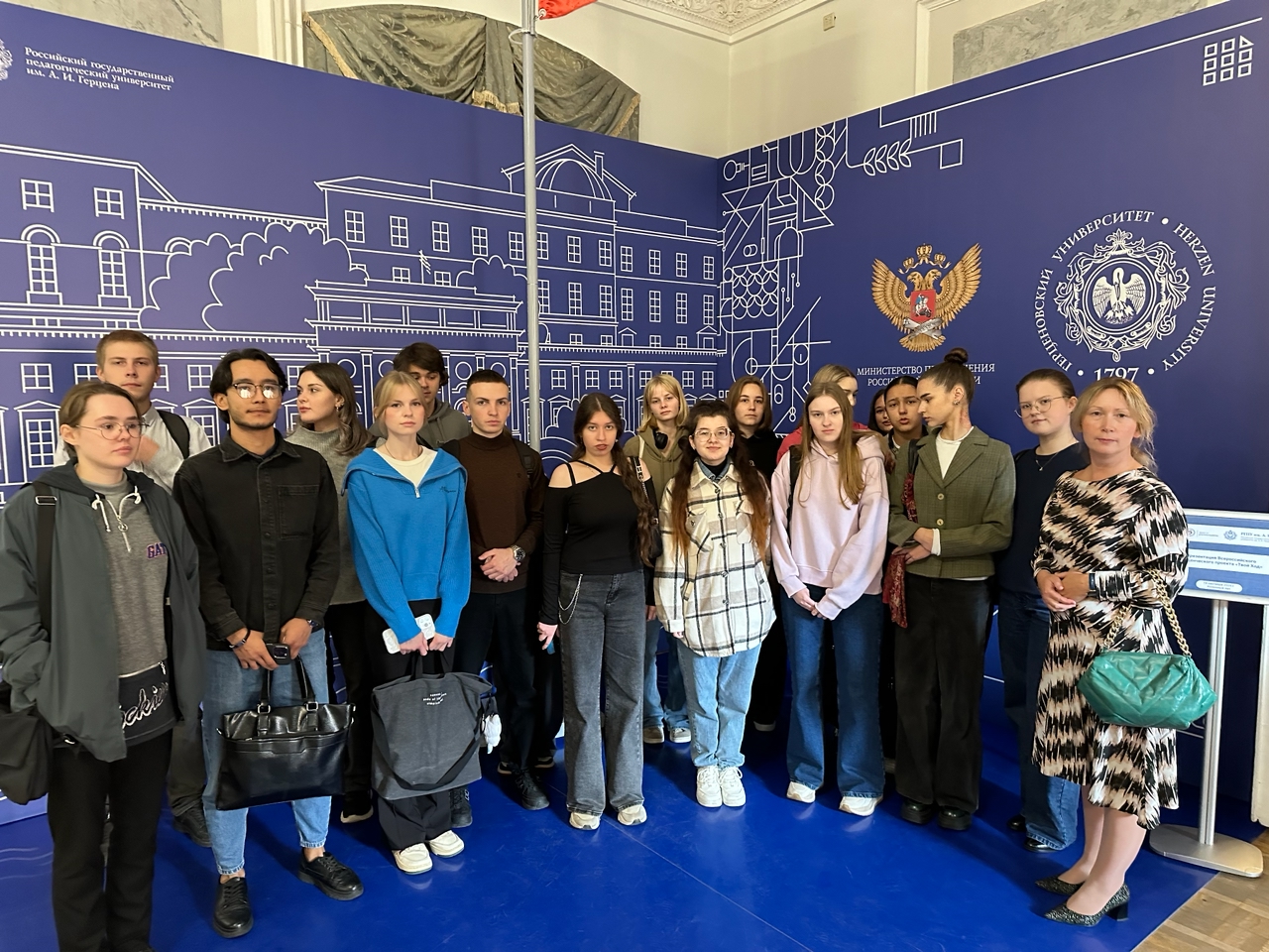 Первокурсники юридического факультета посетили Осенний Герценовский Фестиваль