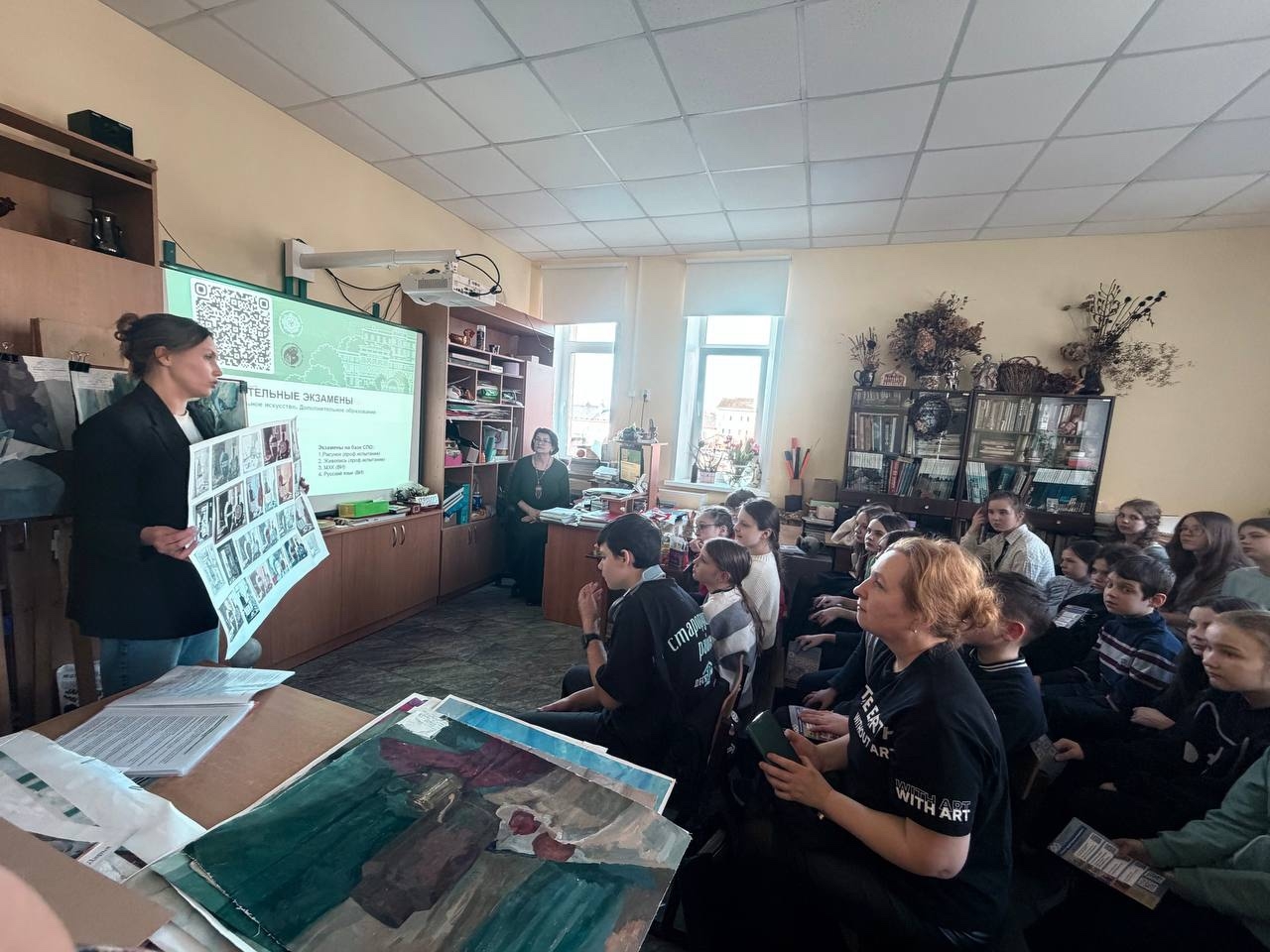 Профориентационная встреча в ДШИ им. С. В. Рахманинова (г. Старая Русса)