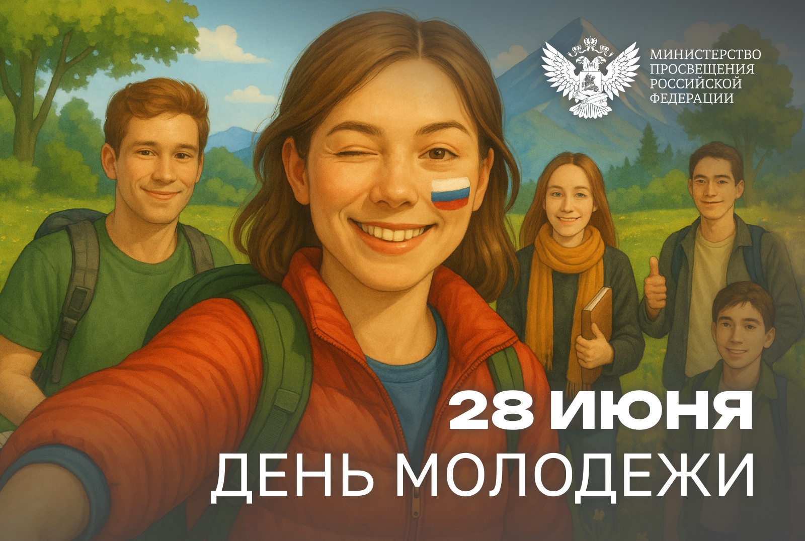 Поздравление Министра просвещения Сергея Кравцова с Днем молодежи