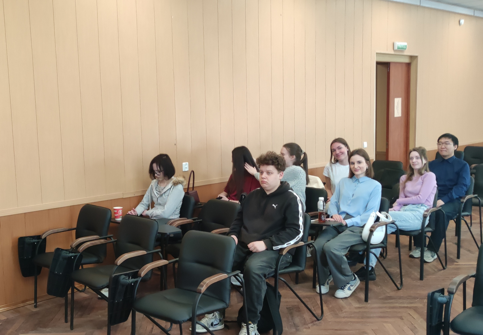 Выступление лектора из КУАМ на тему "Обучение и развитие персонала"