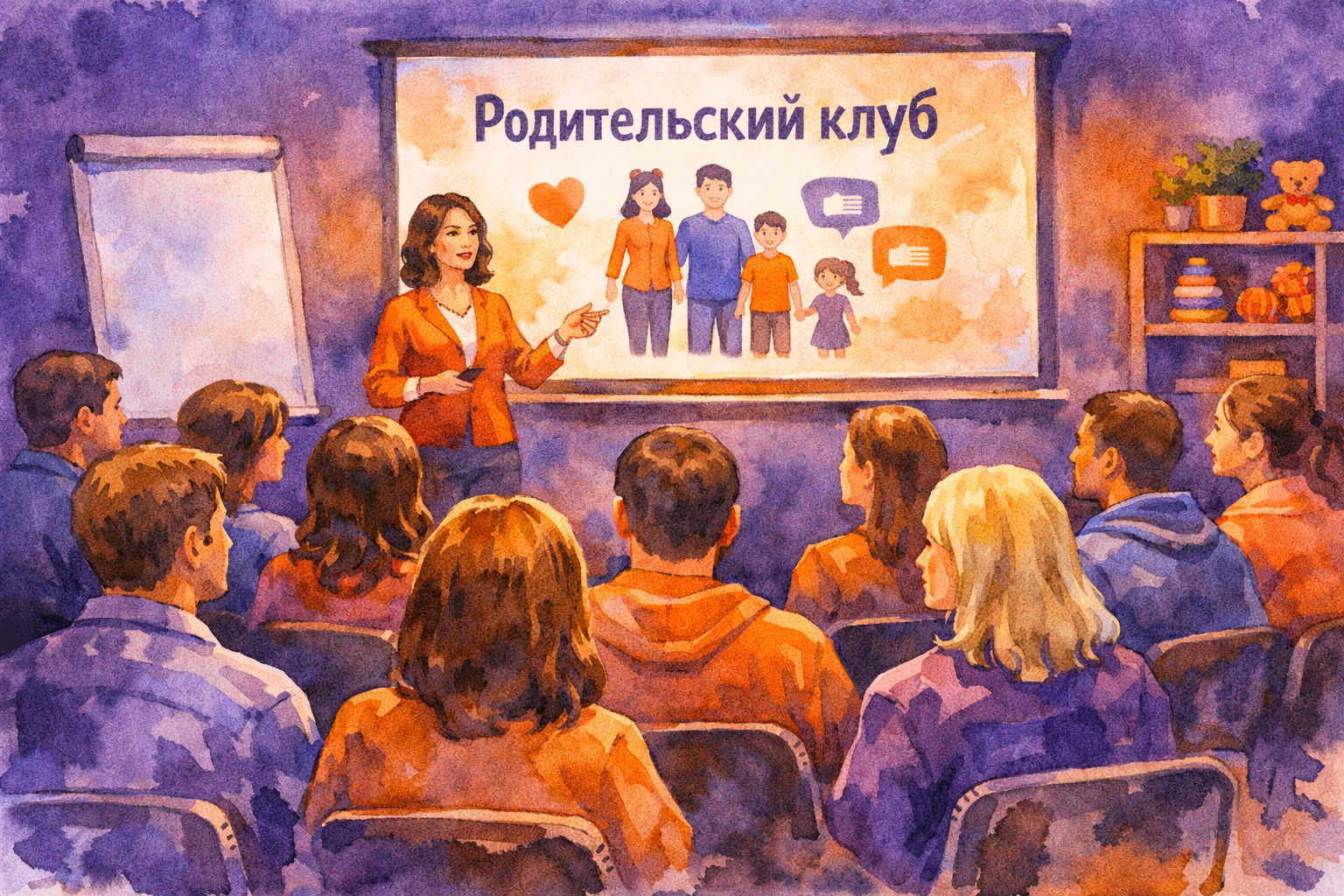 Родительский клуб в Открытом кампусе теперь будет проходить каждую неделю