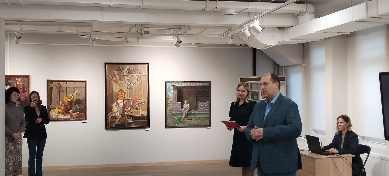 Торжественное открытие выставки дипломных работ выпускников Института художественного образования РГПУ им. А. И. Герцена «Дипломные проекты – 2025»