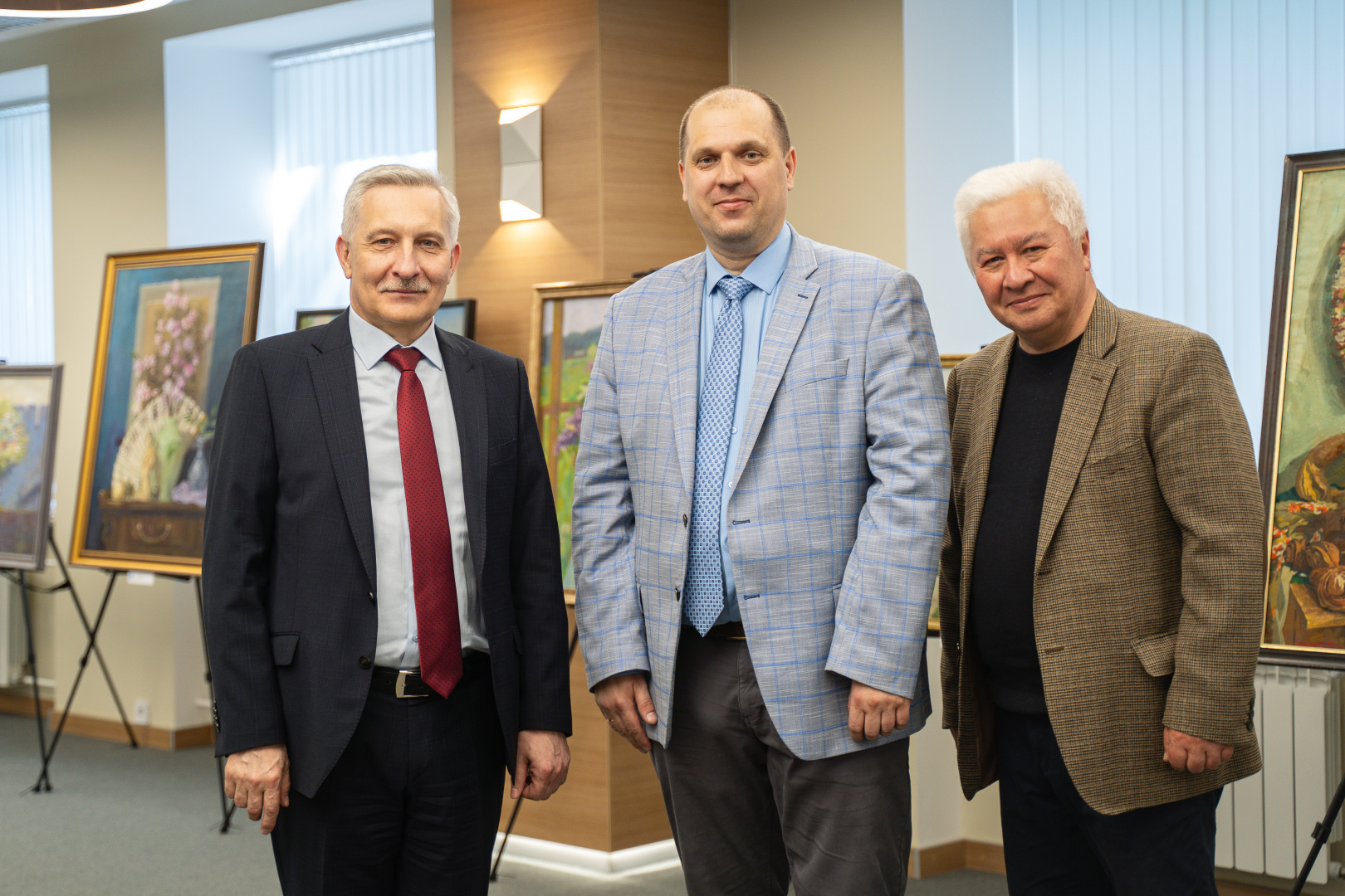 Открытие выставки «Искусство и диалог культур» в Министерстве просвещения Российской Федерации 