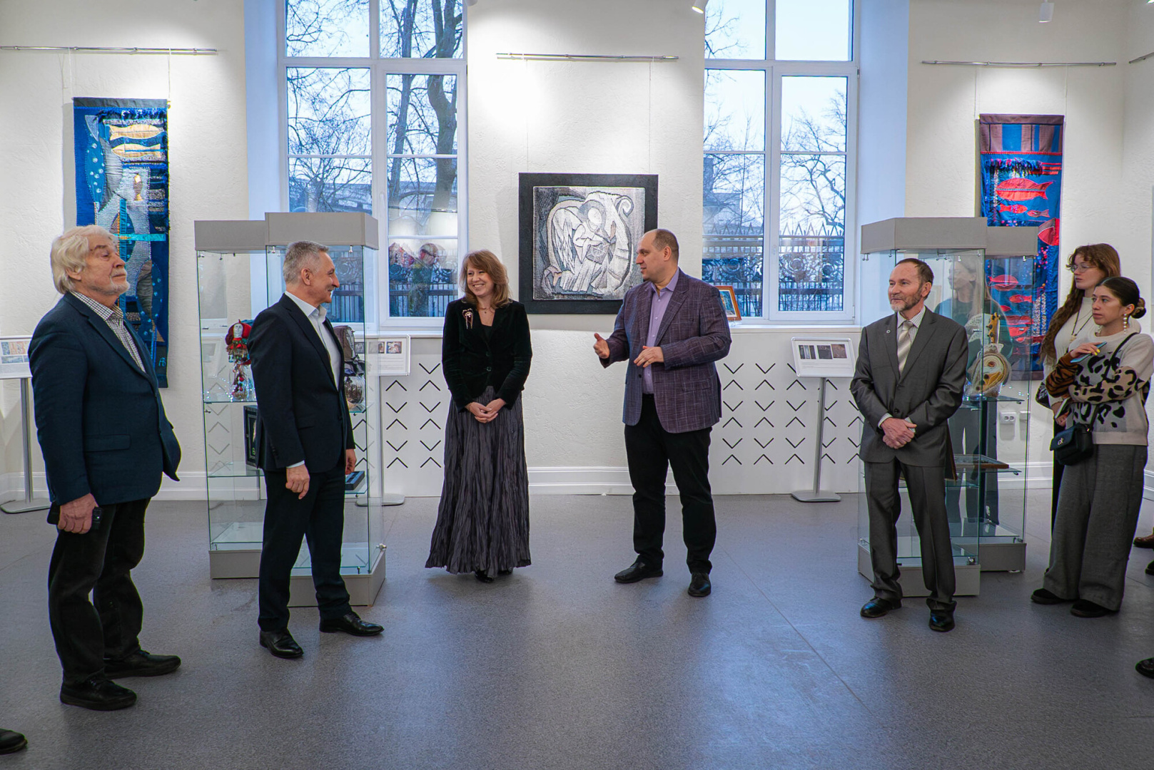 Торжественное открытие выставки «Рождество в университете»