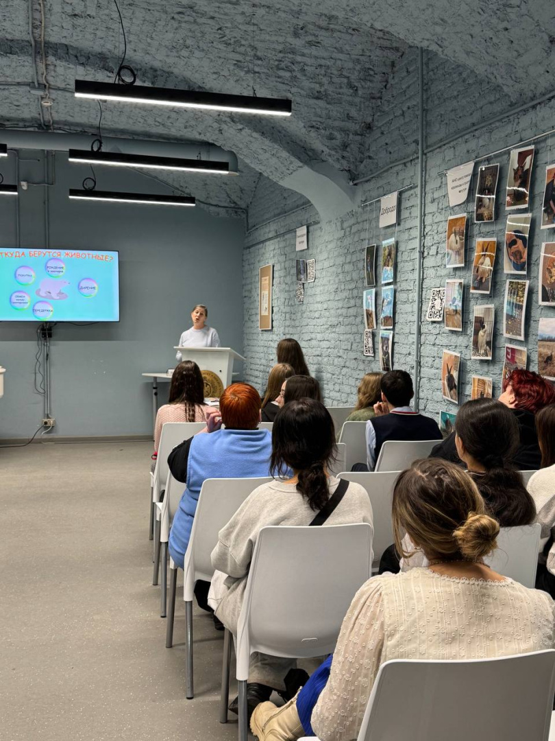 Новость. В Открытом кампусе обсудили, как эффективно помогать бездомным животным 