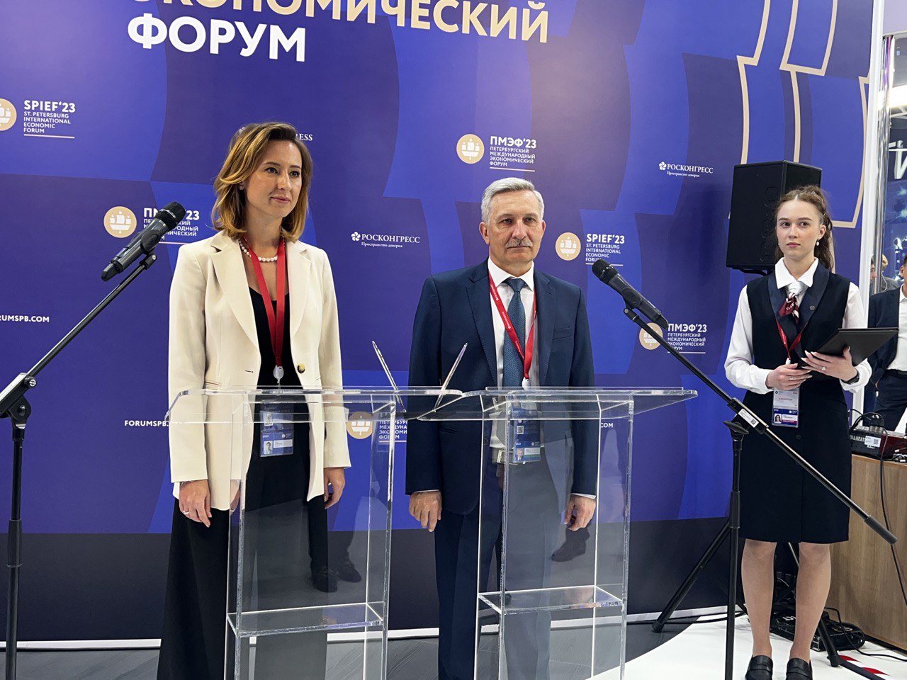 Первый день ПМЭФ стал насыщенным для Герценовского университета