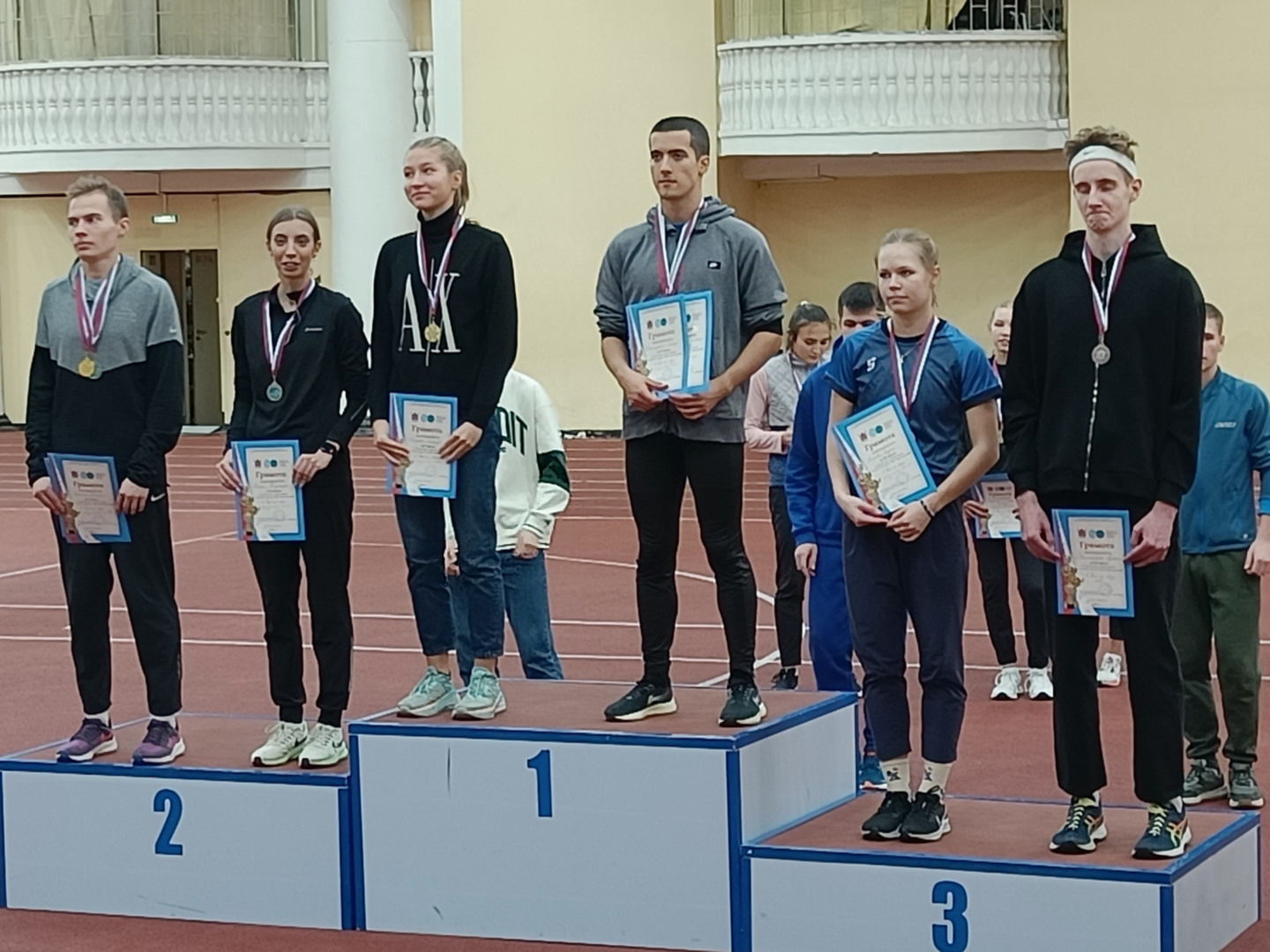 Успешное выступление спортсменов сборной Герценовского университета по легкой атлетике на соревнованиях «Приз первокурсника»