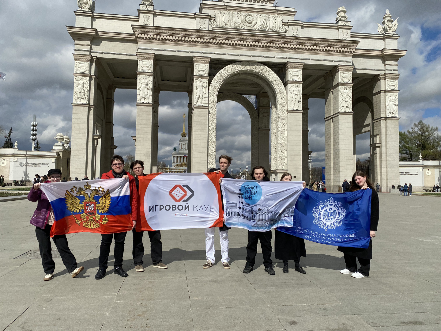 Герценовский Игровой Клуб организовал площадку на выставке «Россия»