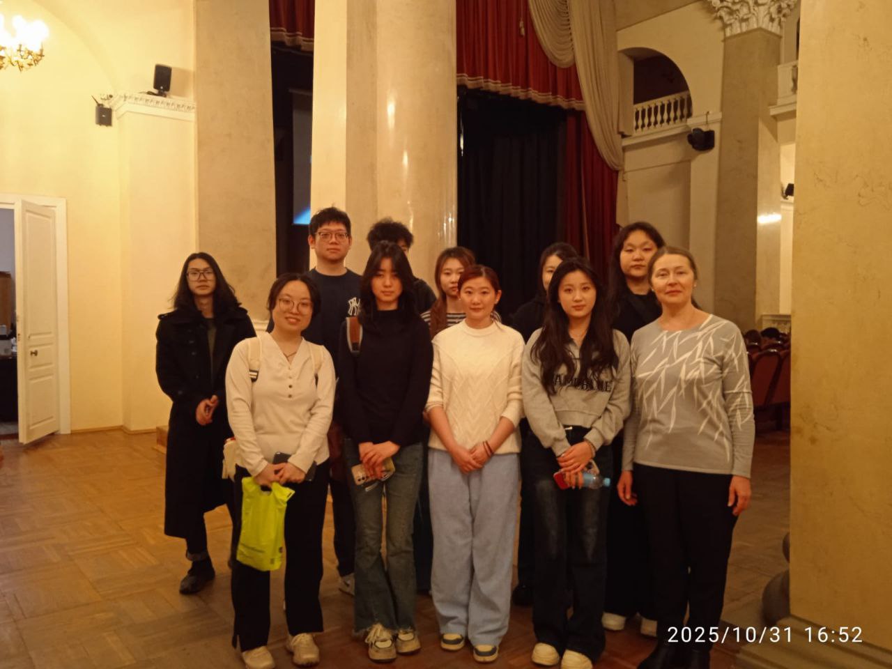 На концерте