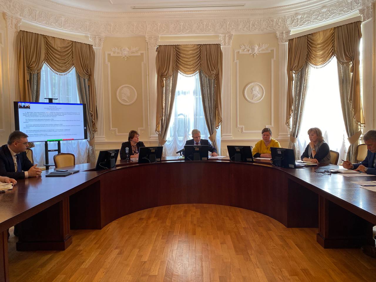 Заседание ректората Герценовского университета 04.09.23