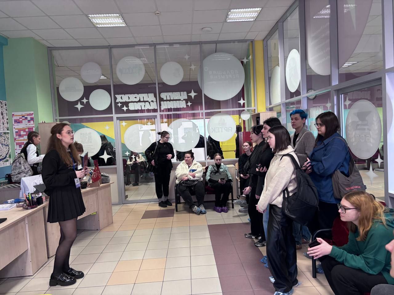 Посещение ГБОУ СОШ №376 Московского района Санкт-Петербурга