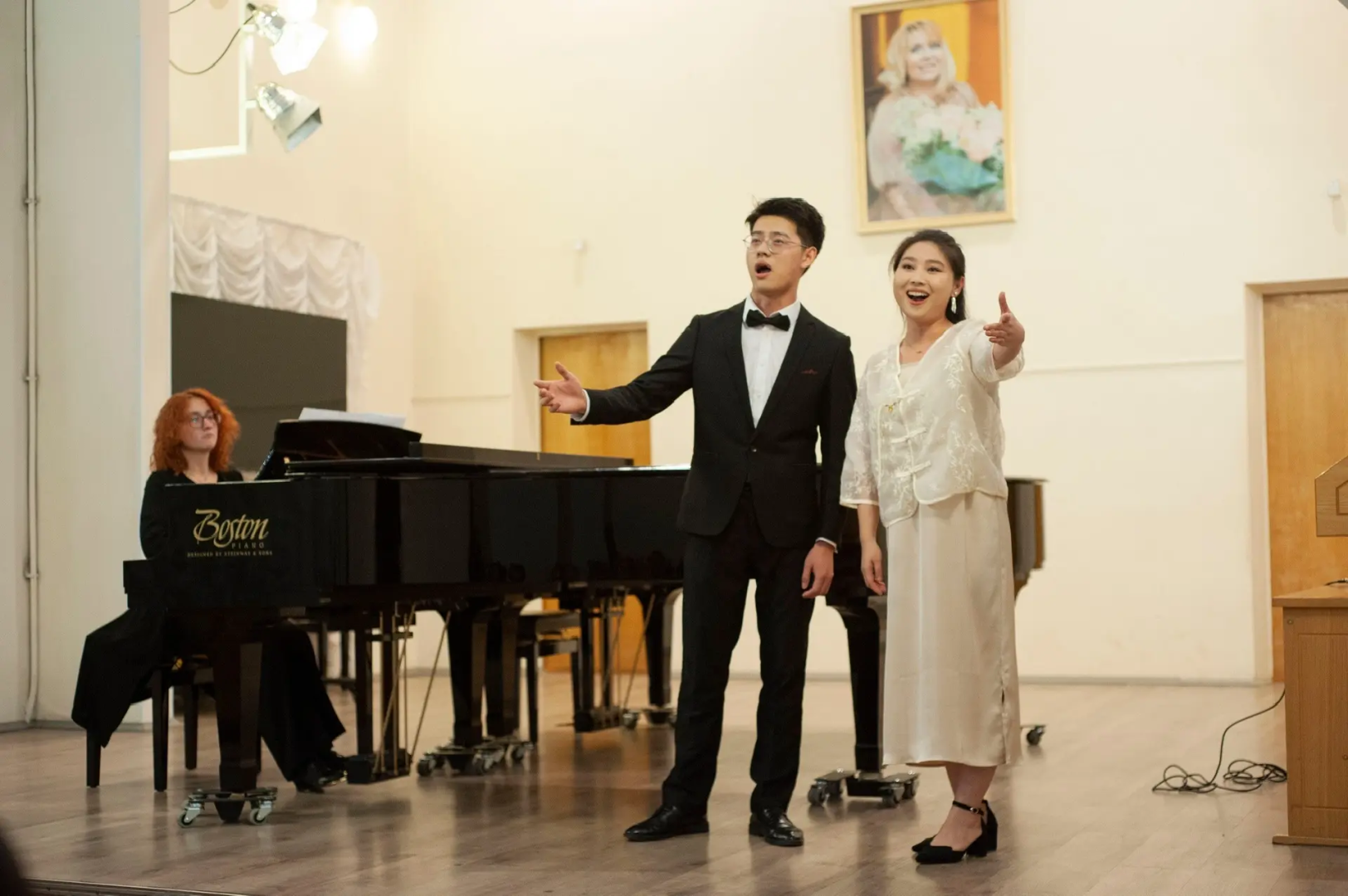 В Концертном зале им. И. С. Аврамковой прошел вечер вокальной музыки «На крыльях любви»