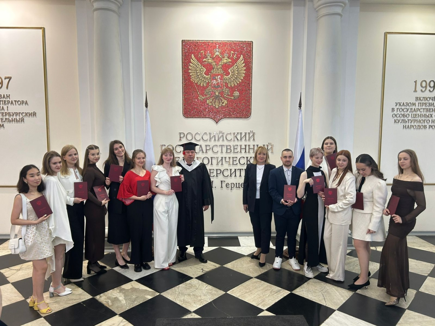 Торжественное вручение дипломов выпускникам бакалавриата и магистратуры факультета безопасности жизнедеятельности