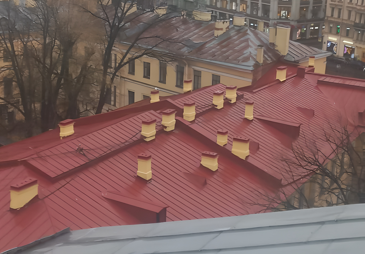 В РГПУ им. А. И. Герцена завершен масштабный ремонт кровли корпуса № 13