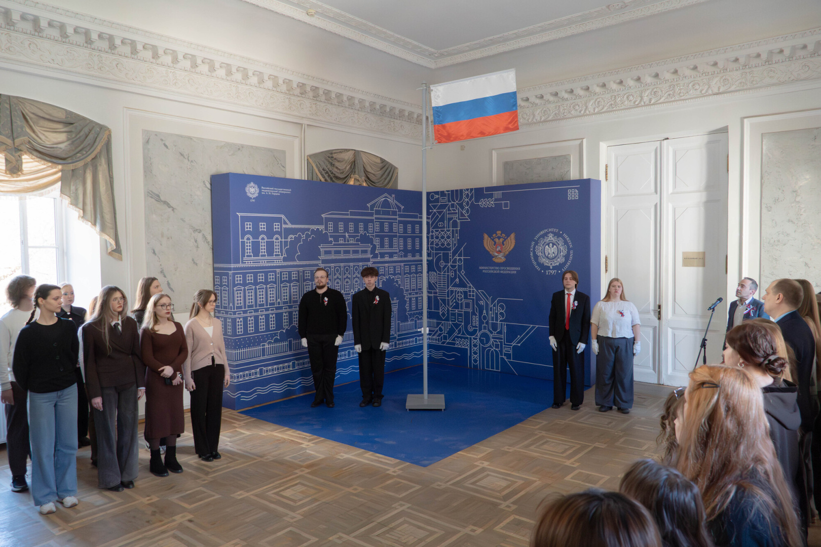 Участие в ПМОФ-2026, инклюзивный фестиваль и награждение медалью Дюперрона: итоги минувшей недели в РГПУ им. А. И. Герцена