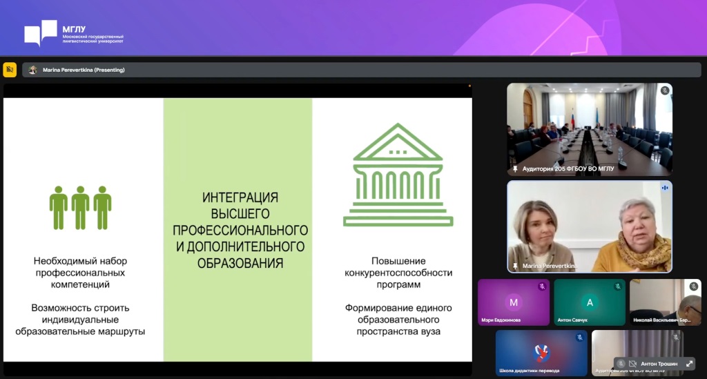 Интеграция дополнительного профессионального и высшего образования: преподаватели института иностранных языков представили результаты исследования на международной научной конференции в МГЛУ