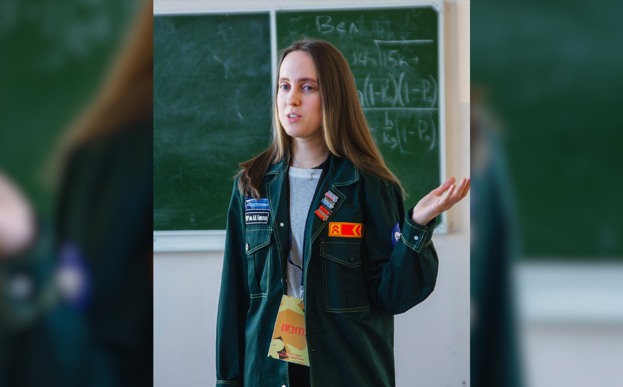 Студентка кафедры сурдопедагогики выступила в качестве лектора на образовательном мероприятии для вожатых