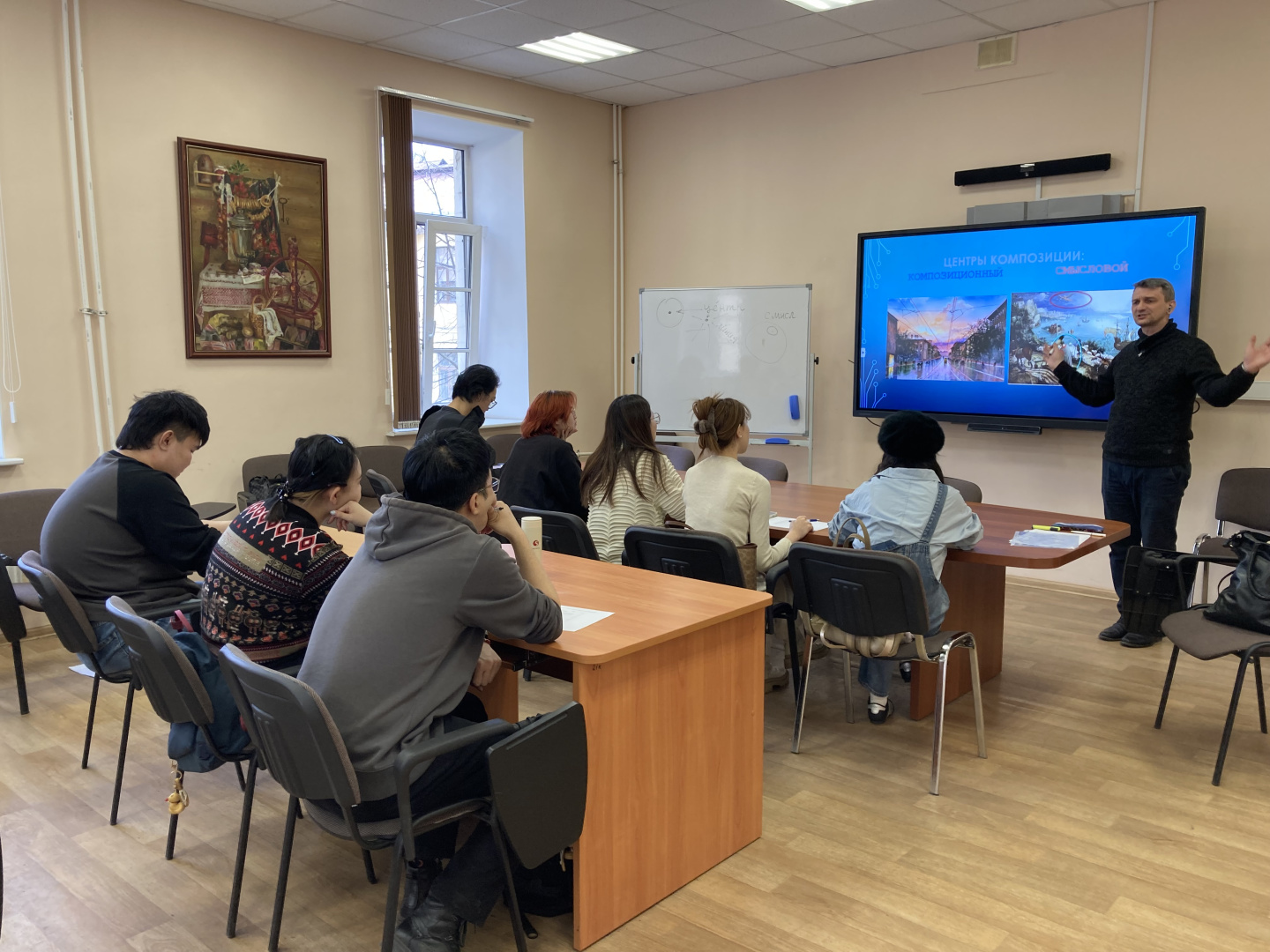 Очередная встреча разговорного клуба «Палитра»