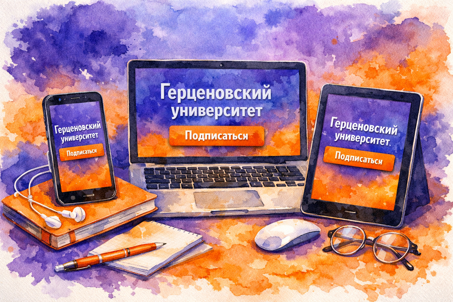 Полезная информация. Будьте в курсе событий — все каналы Герценовского университета в MAX