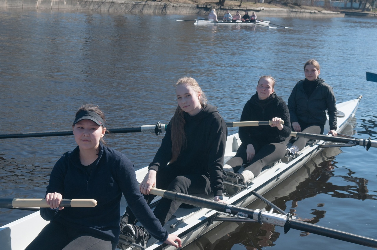 Герценовская сборная по гребле открыла сезон