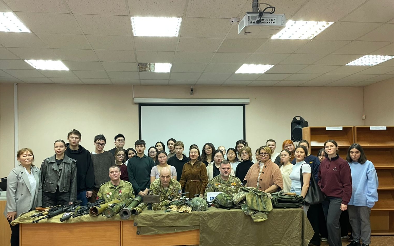 Встреча с участниками специальной военной операции «Герои живут рядом»