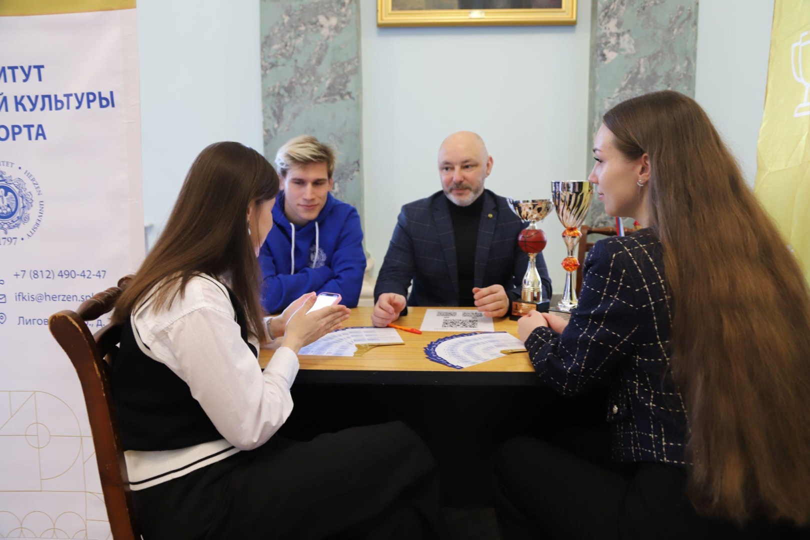 В РГПУ им. А. И. Герцена состоялся День абитуриента, в котором приняли участие сотрудники и студенты Института