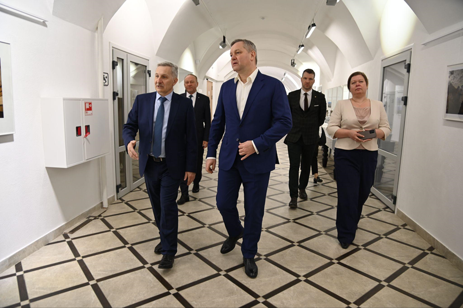С визитом в РГПУ им. А. И. Герцена побывал Генеральный секретарь – руководитель Секретариата Совета МПА СНГ Дмитрий Кобицкий