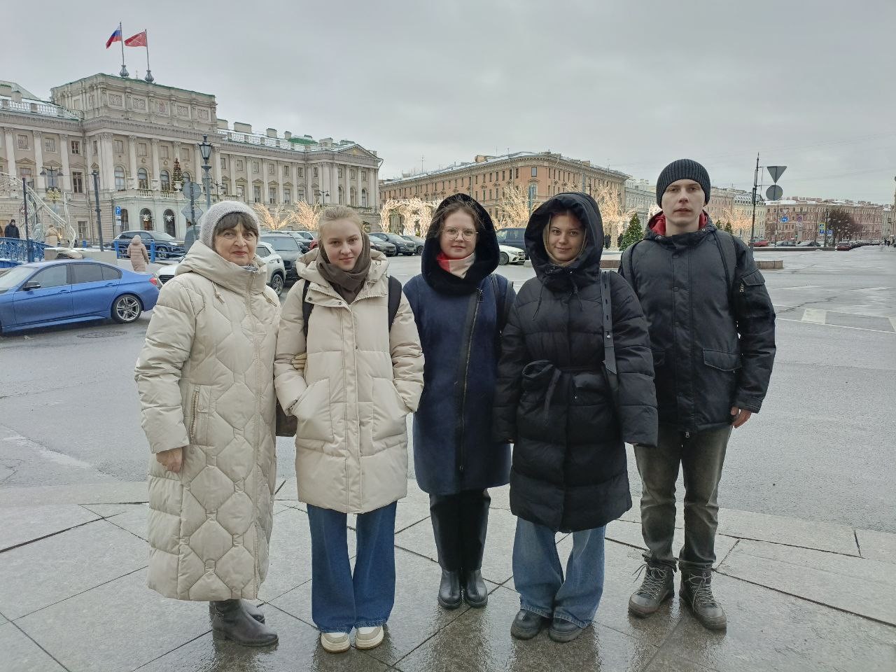 В год юбилея восстания декабристов студенты 1 курса побывали в историческом центре Санкт-Петербурга, связанном с историей революционного движения