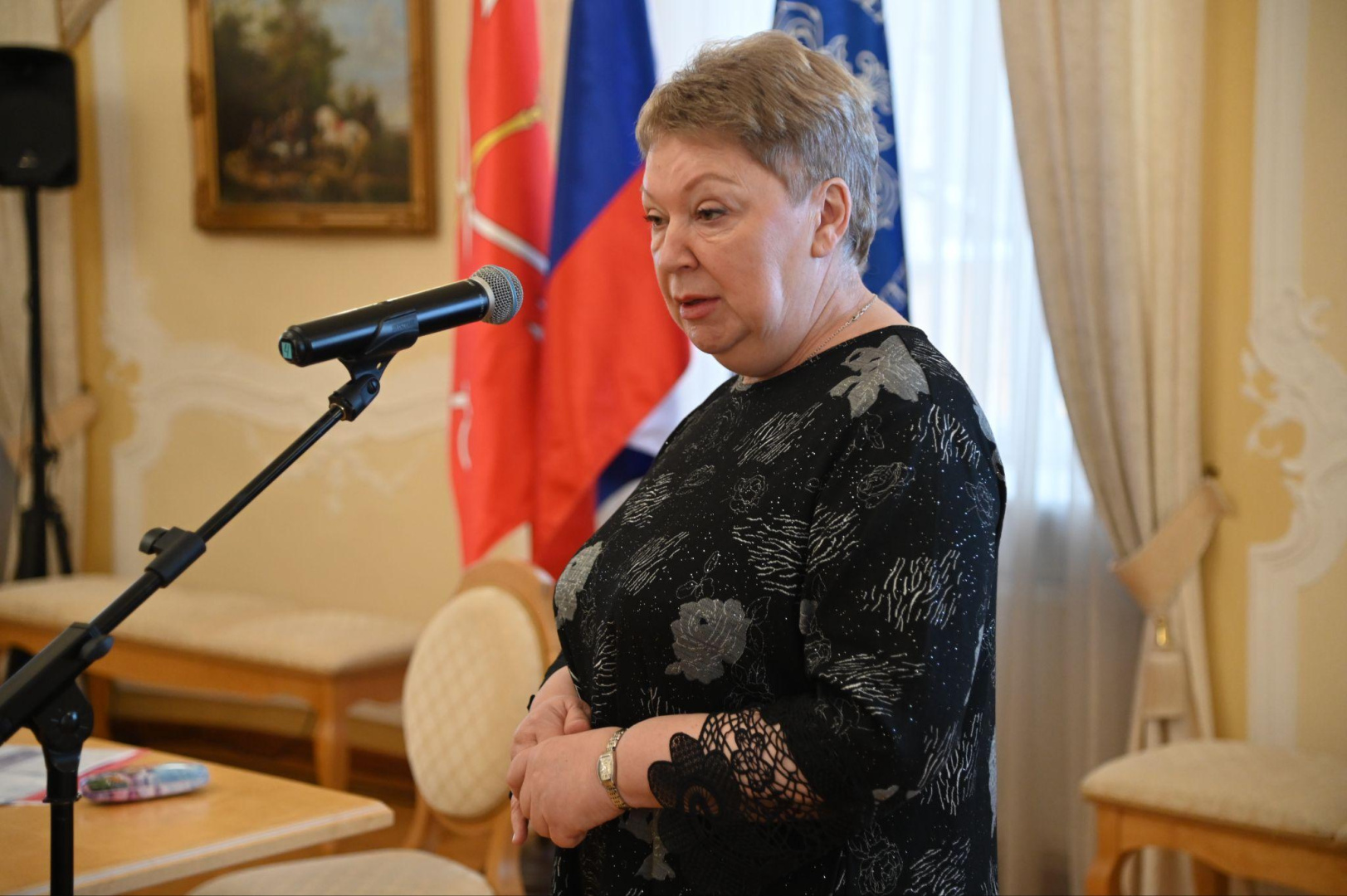 В честь Дня Героя России Президент Российской академии образования Ольга Васильева выступила в РГПУ им. А. И. Герцена с лекцией о патриотизме