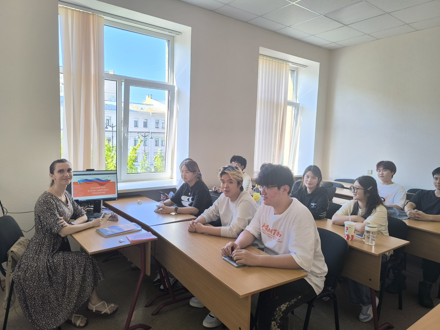 «Разговоры о важном» на тему «Русский язык в эпоху цифровых технологий»