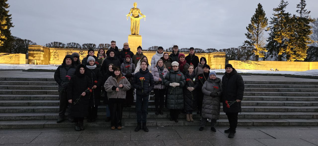 Герценовцы почтили память жертв блокадного Ленинграда