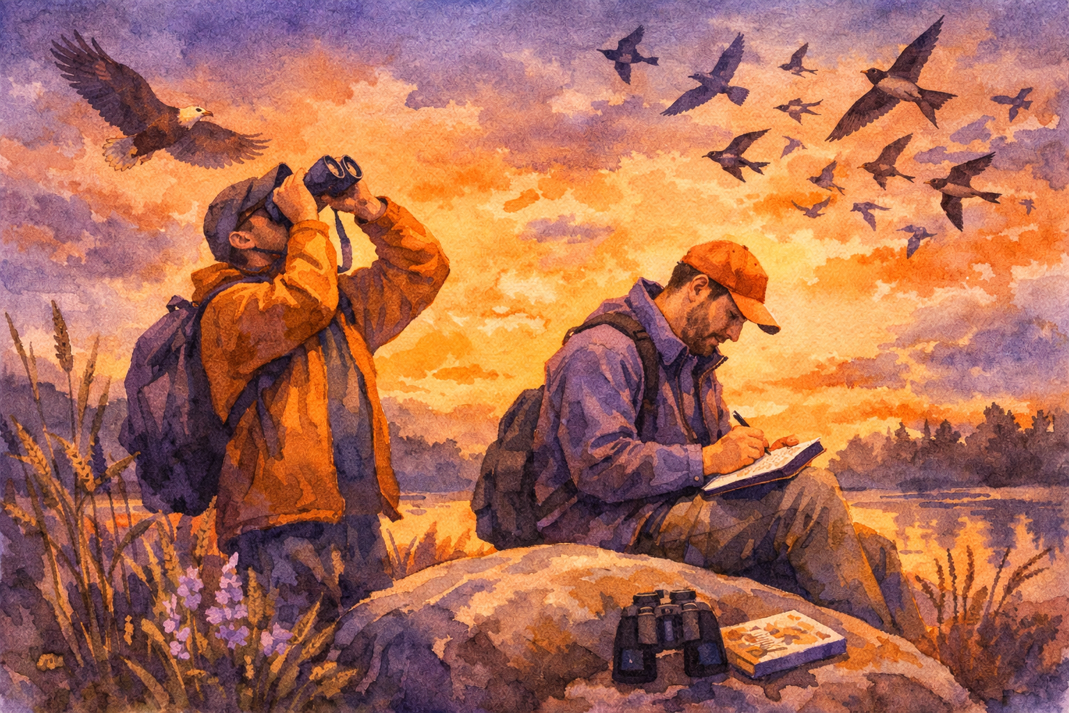 Анонс. День орнитолога в Открытом кампусе. Узнайте все о пернатых соседях в Петербуре