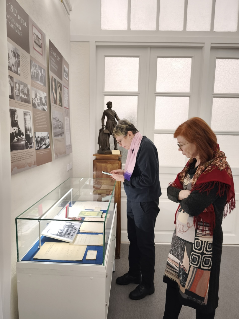 Новости. Свидетельство о браке, зарегистрированное в стенах Герценовского университета в конце XIX века - стало частью исторической экспозиции