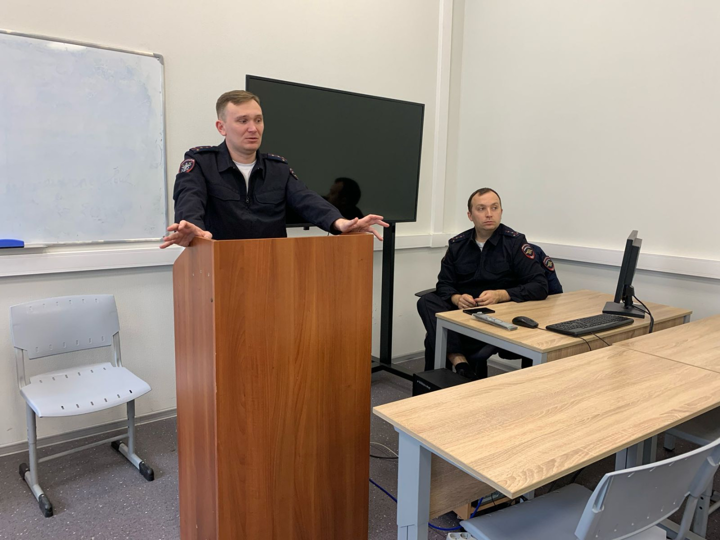 Cостоялась традиционная встреча студентов юридического факультета с сотрудниками Линейного отдела МВД России в аэропорту «Пулково»