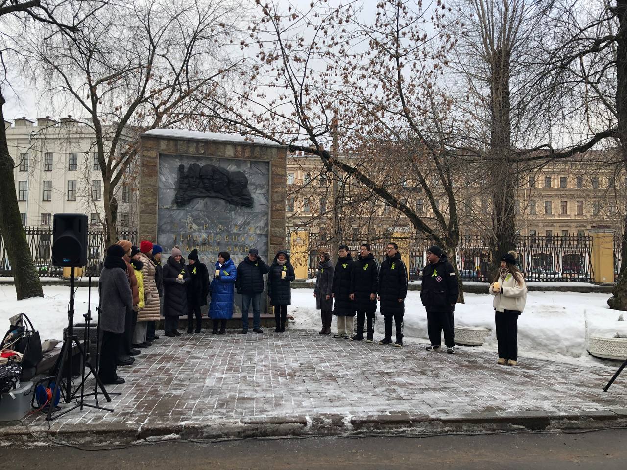 Состоялась Вахта Памяти жертв героев-герценовцев, преподавателей и студентов  блокадного Ленинграда и церемония возложения цветов, в честь 80-летия окончательного прорыва блокады города Ленинграда.