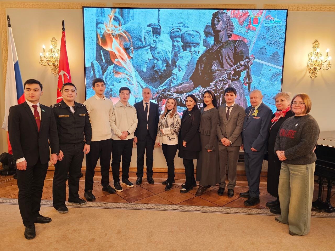 В Санкт-Петербургском Доме национальностей состоялось мероприятие «Суровые годы 1941–1945 гг. — Наше время. Города-побратимы: Ленинград — Ташкент — Санкт-Петербург»