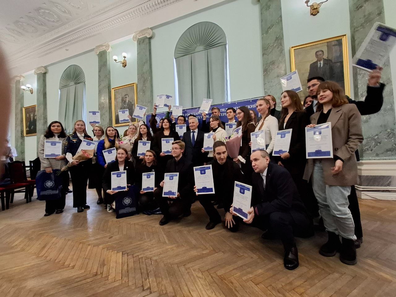 Награждение победителей конкурса «Студент года 2025»! 