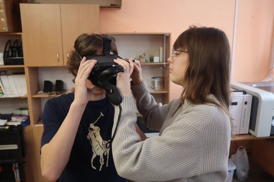 Мастер-класс по VR-безопасности в ЧОУ гимназия "Петершуле"
