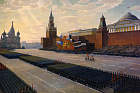 Ананьев А.М. Открытие парада на Красной площади. 2009 г. х.м. 180х270.jpg