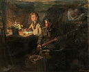 Интезаров А.И. Снайперы. 1957 г. х.м. 102х137.jpg